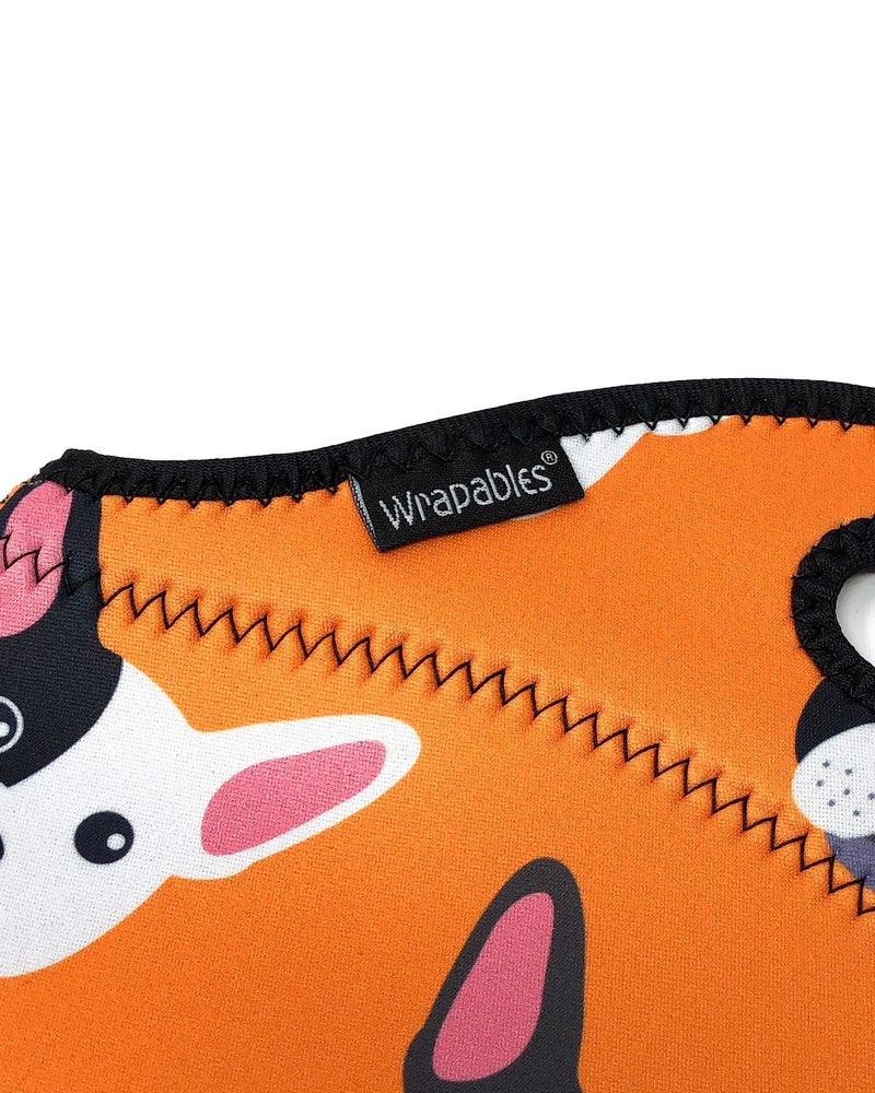 WrapablesÂ® Insulated Neoprene Lunch Bag, Boston Terrier - Image 5